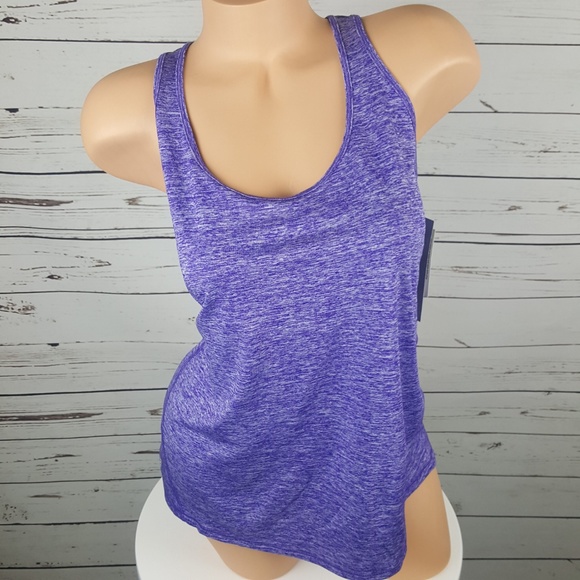 Rapidry Heathered Racerback Performance Tank Top - Picture 2 of 6